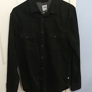 Zara denim shirt